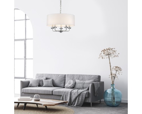 Подвесной светильник Escada 10175/5PL E14*40W Chrome