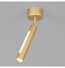 Настенно-потолочный светодиодный светильник 20084/1 LED матовое золото