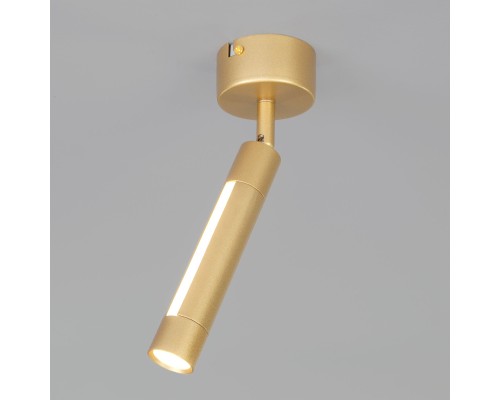Настенно-потолочный светодиодный светильник 20084/1 LED матовое золото