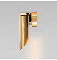 Настенный светильник с металлическим плафоном 40037/1 золото