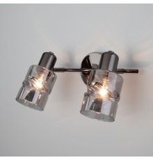Настенный светильник с выключателем 20120/2 чёрный жемчуг