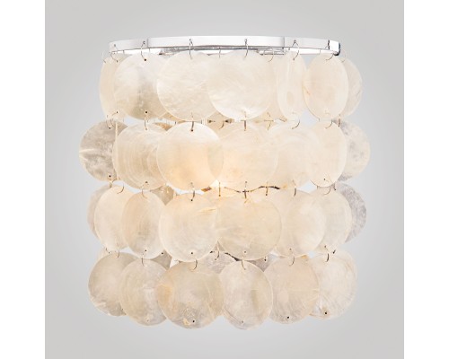 Бра с перламутром 60005/1 хром/перламутр