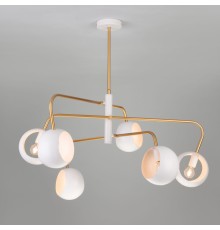 Светильник лофт с круглыми плафонами 70055/6 белый