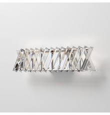 Настенный светильник с хрусталем 101005 LED никель хрусталь Strotskis