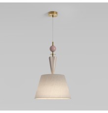 Подвесной светильник с декором из керамики 104014