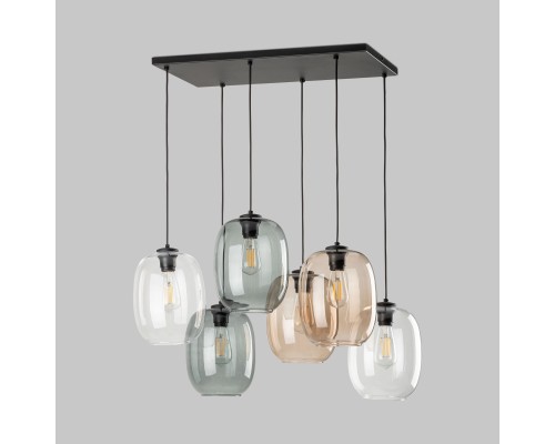 Подвесной светильник со стеклянными плафонами 5974 Elio
