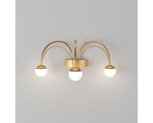 Настенный светодиодный светильник 90031/3 золото