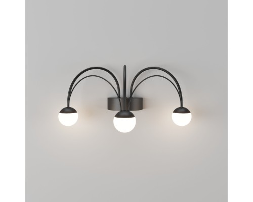 Настенный светодиодный светильник 90031/3 черный