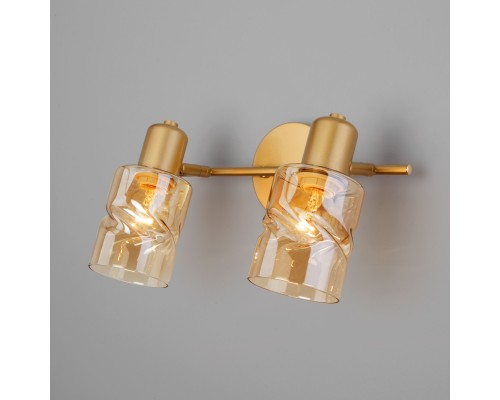 Настенный светильник с выключателем 20120/2 перламутровое золото