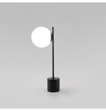 Настольный светильник с мраморным основанием 01157/1 черный