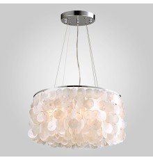 Подвесной светильник с перламутром 60005/4 хром