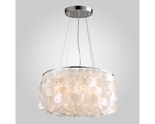 Подвесной светильник с перламутром 60005/4 хром