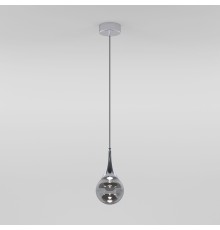 Подвесной светодиодный светильник со стеклянным плафоном 50256/1 LED дымчатый