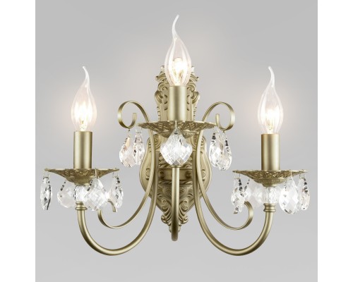 Настенный светильник с хрусталем 3305/3