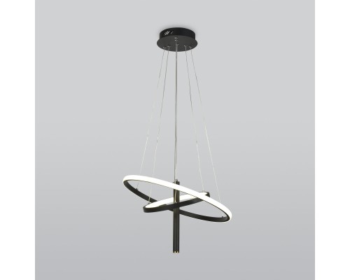 Подвесной светодиодный светильник в стиле минимализм 90270/1 черный