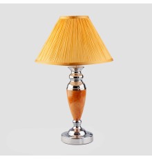Классическая настольная лампа Eurosvet 008/1Т янтарная