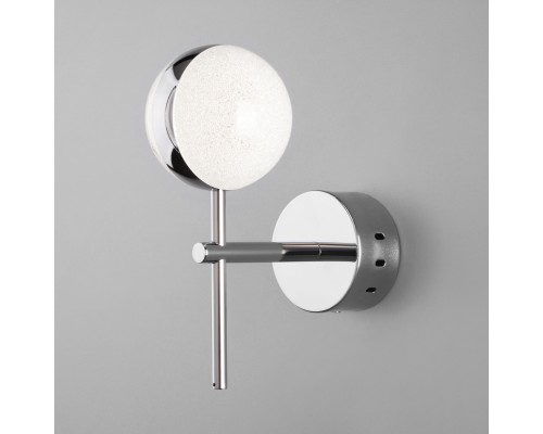 Настенный светодиодный светильник 90173/1 хром