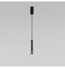 Подвесной светодиодный светильник со стеклянным плафоном 50254/1 LED черный