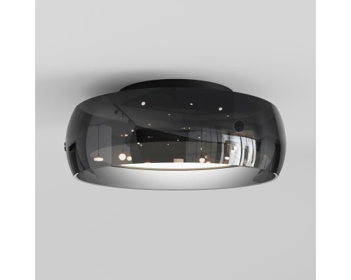 Потолочный светодиодный светильник черный 201051 LED