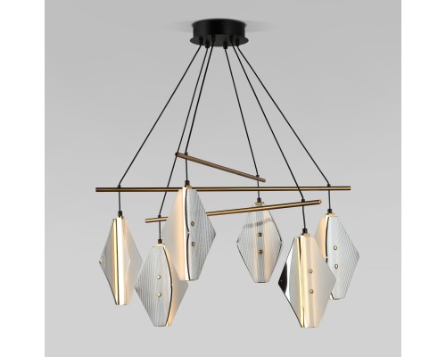 Настенный светодиодный светильник 301054 LED латунь