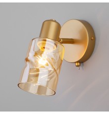 Настенный светильник со стеклянными плафонами 20120/1 перламутровое золото