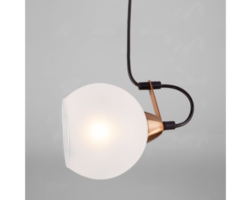 Подвесной светильник со стеклянным плафоном 50175/1 черный