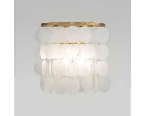 Бра с перламутром 60084/2 латунь/перламутр