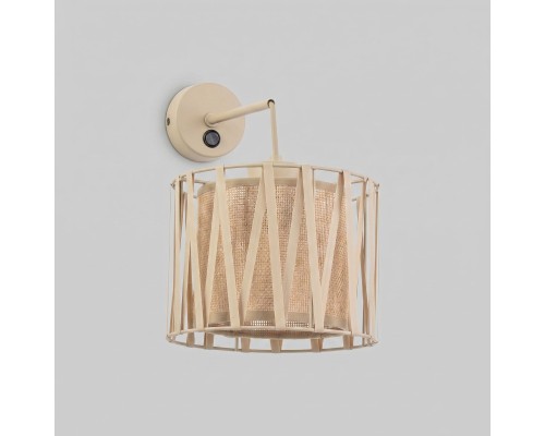 Настенный светильник с тканевым плафоном 11462 Harmony Sabia