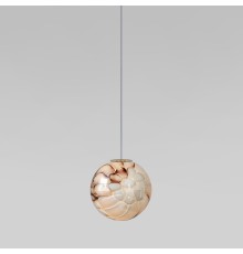 Подвесной светильник со стеклянным плафоном ручной работы 1_101