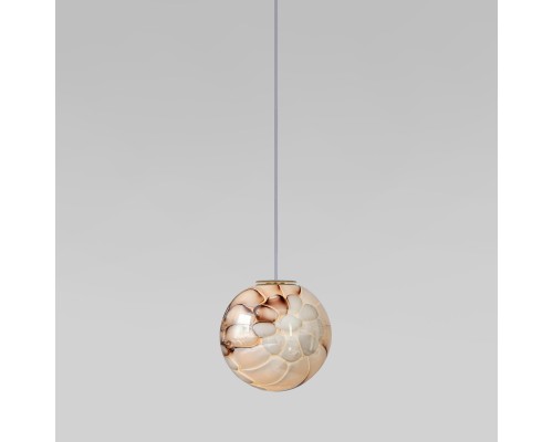 Подвесной светильник со стеклянным плафоном ручной работы 1_101