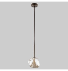 Подвесной светильник со стеклянным плафоном 11025 Lava Brown