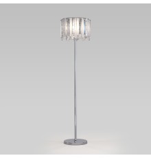 Напольный светильник с хрусталем 109011 хром