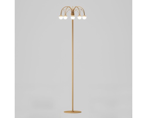 Напольный светодиодный светильник с регулировкой цветовой температуры 90194 золото