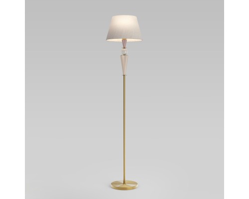 Торшер с декором из керамики 109014