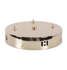 4591-220-3GD, потолочная чаша, D220xH40, цвет золотой