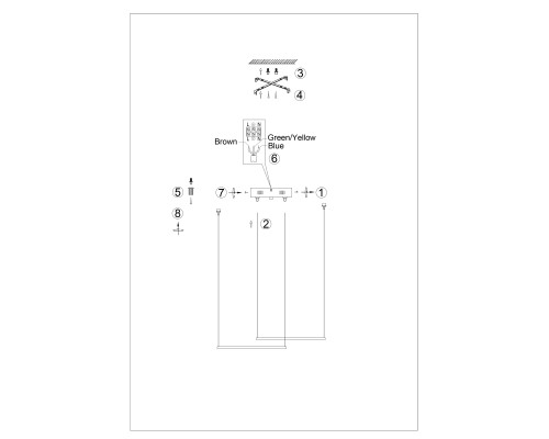 Потолочная чаша Favourite 4591-180-2GD Canopy D180*H40мм