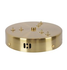 4591-180-6BR, потолочная чаша, D180xH40, цвет латунь