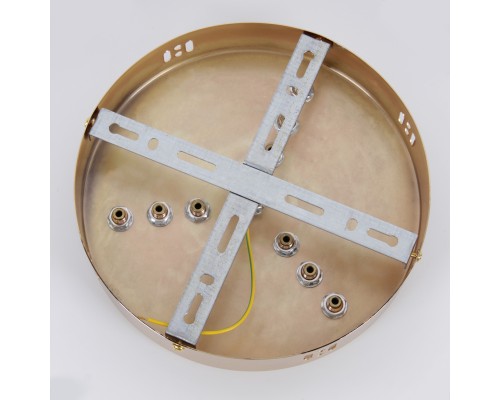 Потолочная чаша Favourite 4591-220-9GD Canopy D220*H40мм