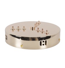 4591-220-9GD, потолочная чаша, D220xH40, цвет золотой