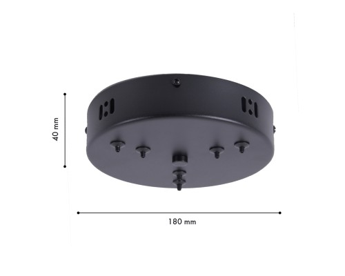 Потолочная чаша Favourite 4591-180-6BL Canopy D180*H40мм