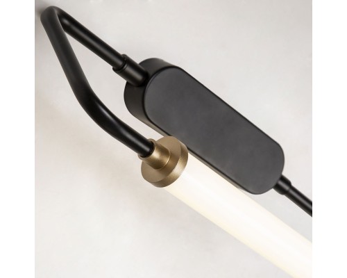 4100-1W, настенный светильник, D165xW400xH165, LEDx8W, 640LM, 4000K, switch