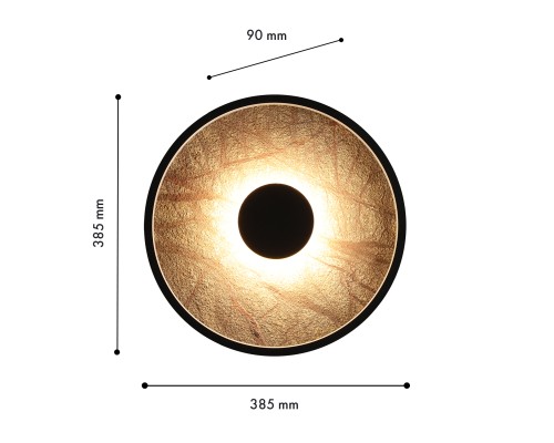 Бра Favourite 4445-2W Tallar LED*32W, 285LM, 4000K D90*W385*H385мм