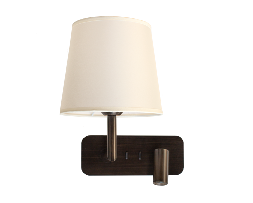 Бра Favourite 2841-1W Bingo 1*E27*60W + 1*LED*1W, 100LM, 3000K D225*W240*H260мм