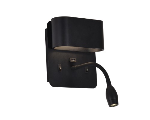 Бра F-Promo 4476-2W Parret LED*4W + LED*1.5W, 220LM, 4000K, выключатель D120*W160*H280мм