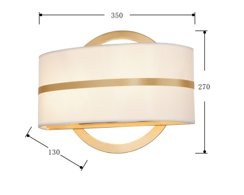 Бра Favourite 2634-2W Mateo 2*E14*40W D130*W350*H270мм