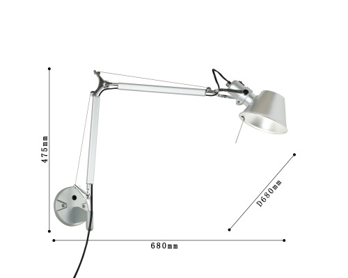Бра Favourite 1870-1W Legend 1*E27*40W D680*W680*H475мм