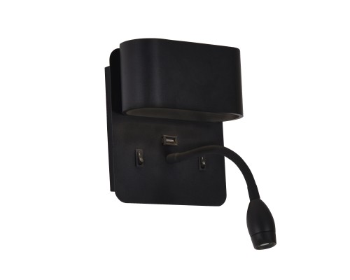 Бра F-Promo 4476-2W Parret LED*4W + LED*1.5W, 220LM, 4000K, выключатель D120*W160*H280мм