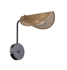 4082-1W, настенный светильник, D270xW135xH260, 1xE14x40W, excluded, switch