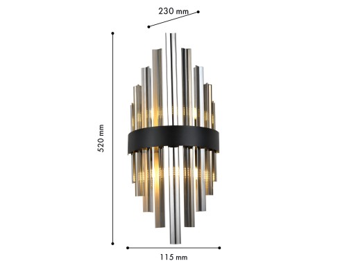 Бра Favourite 4262-1W Marquis 1*G9LED*5W D115*W230*H520мм