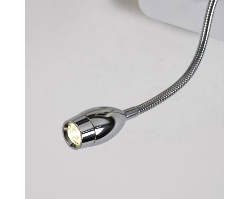 Бра Favourite 1687-2W Baumwolle 1*E14*40W + 1*LED*1W, 80LM, 4000K, switch D215*W180*H460мм